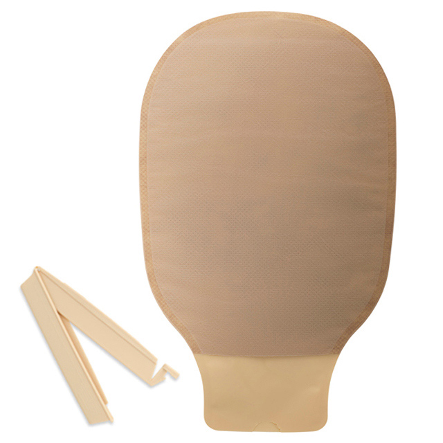 Ostomy 18202 New Image drainable mini pouch clamp closure no filter front